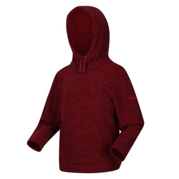 Image of Regatta Keyon Hooded Fleece - DelhiRedMarl