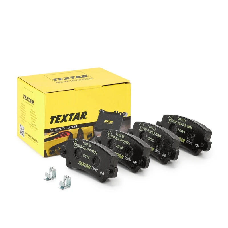 Image of Brake pad set TEXTAR 2381601