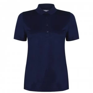 Image of Callaway Solid Polo Shirt Ladies - Peacoat