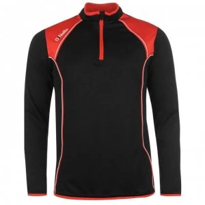 Image of ONeills Bailey Quarter Zip Top Mens - Black/Red/Wht