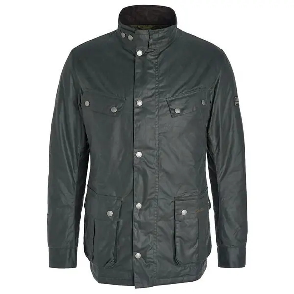 image of Barbour International Tourer Duke Wax Jacket - Green M