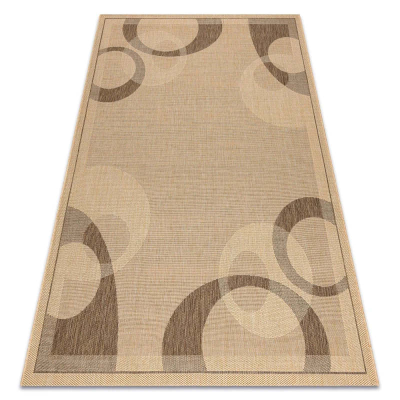 Image of RugsX Floorlux Rug in Beige Size: 140cm x 200cm Beige Unisex 140cm x 200 cm