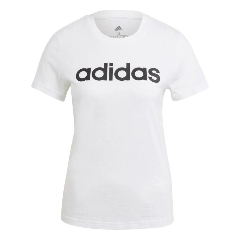 Image of adidas Essentials Logo T-Shirt Womens - White White XL