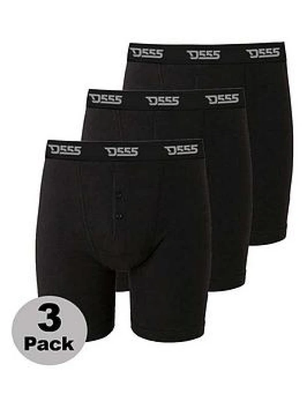 Image of D555 by Duke Duke Mens Big Size Three Pack Boxer Shorts Size: 8XL, Col
