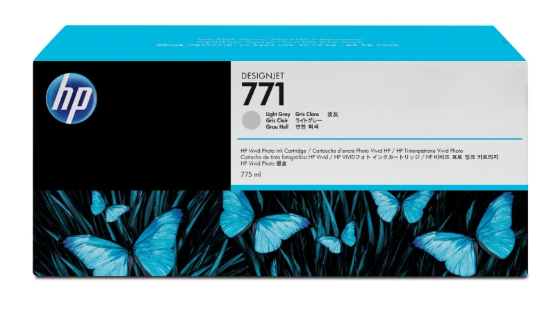 Image of HP CE044A/771 Ink cartridge photo gray 775ml for HP DesignJet Z 6200