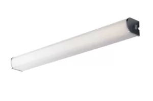 Image of Blaster Bathroom LED Above Mirror Wall Lamp, Structure Chrome Speaker White, IP44, 4000K