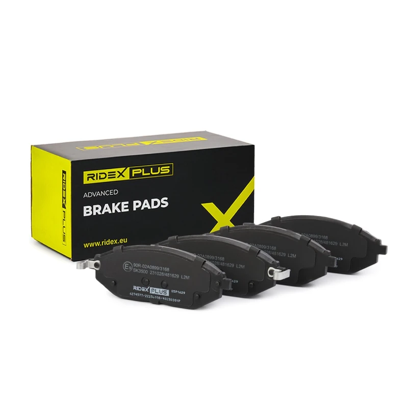 Image of RIDEX PLUS Brake pad set RIDEX PLUS 402B0381P