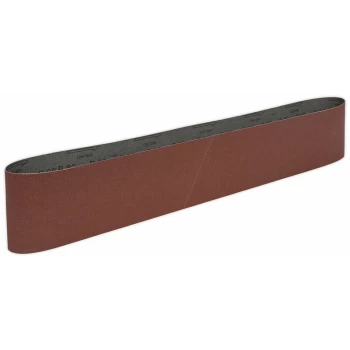 image of Sealey - SB0012 Sanding Belt 80 Grit 100 x 1220mm