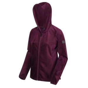 image of Regatta Siddington Full Zip Hooded Fleece - Prune/Prune