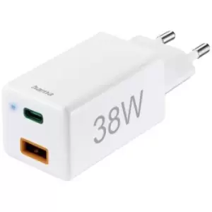 Image of Hama 00201640 USB charger Indoors, Mains socket 2 x USB-A, USB-C