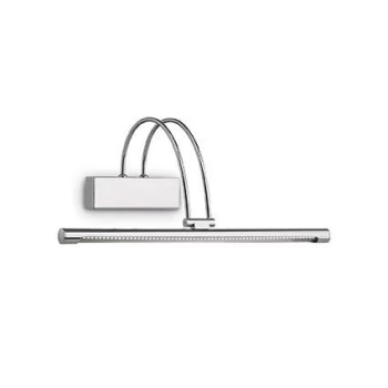 Image of Bow LED Medium Picture Wall Light Satin gold