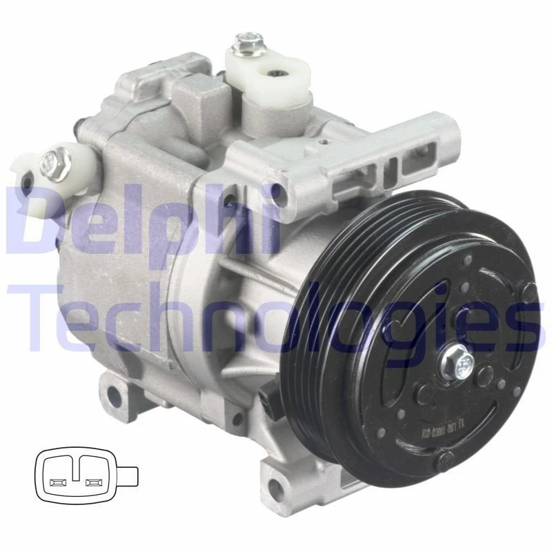 Image of DELPHI Air conditioning compressor DELPHI CS20403