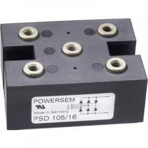 image of Diode bridge POWERSEM PSB 105 14 Figure 15 1400 V