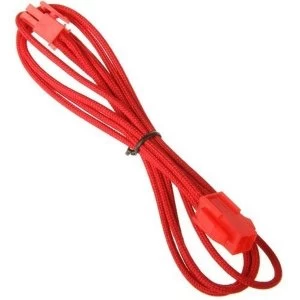 Image of BitFenix Alchemy 4-Pin ATX12V Extension 45cm - sleeved red/red