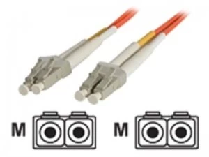 Image of 5m Multimode 50/125 Duplex Fiber Patch Cable LC - LC