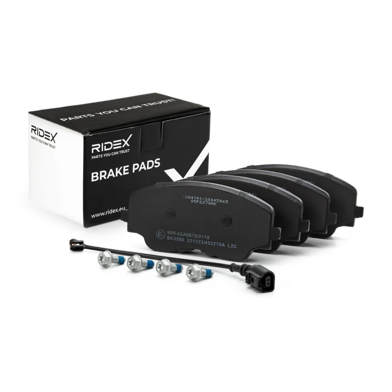 Image of RIDEX Brake pad set RIDEX 402B2057