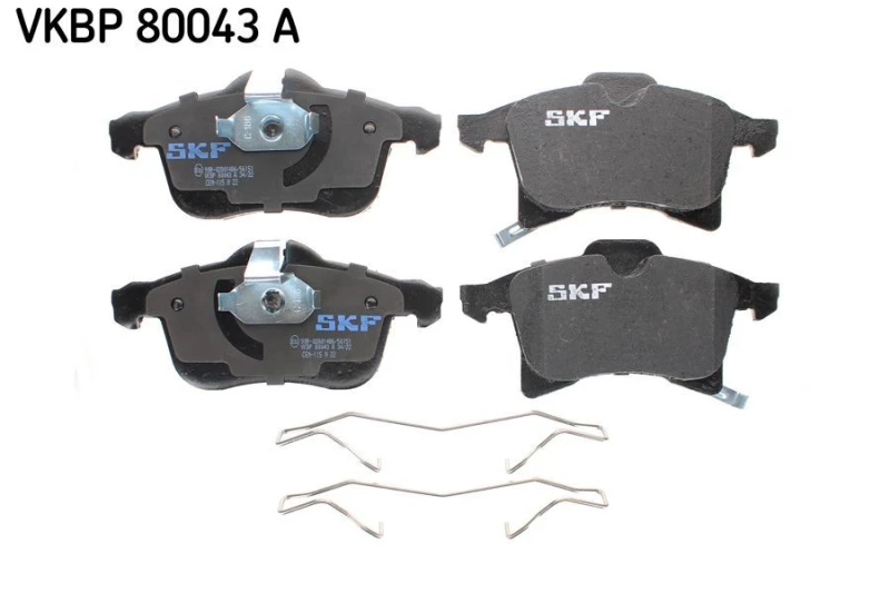 Image of SKF Brake pad set SKF VKBP 80043 A