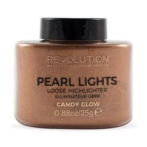 Image of Makeup Revolution Pearl Lights Loose Highlighter Candy Glow Pink