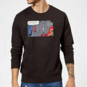 Image of Dumbo Rich and Famous Sweatshirt - Black - XXL
