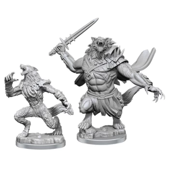 image of Magic The Gathering Unpainted Miniatures (W4) - Arlinn Kord & Tovolar