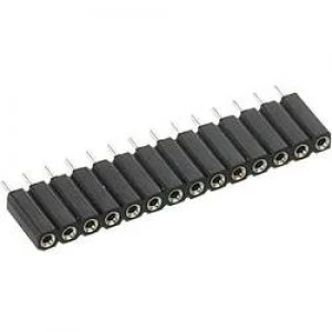 Image of W P Products Precision Socket Connector Number of pins 1 x 20 Nominal current details 3 A