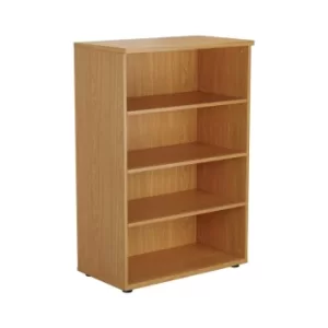 Image of 1200 Wooden Bookcase (450MM Deep) Nova Oak