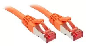 image of Lindy Cat.6 S/FTP 20m networking cable Orange Cat6 S/FTP (S-STP)