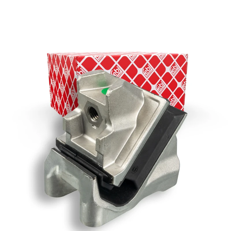 Image of FEBI BILSTEIN 170563 Engine mount both sides, Rubber-Metal Mount Engine Mounting (247)