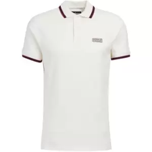 image of Barbour International Event Polo Shirt - White