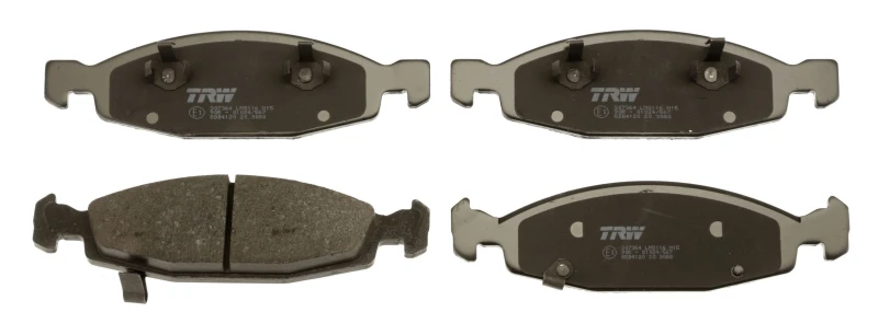 Image of TRW GDB4120 Brake pad set incl. wear warning contact Brake Pad Set,disc brake (402)