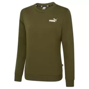 Puma Essential Crew Sweatshirt Womens - Green