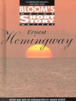 Image of Ernest Hemingway by Harold Bloom Hardback
