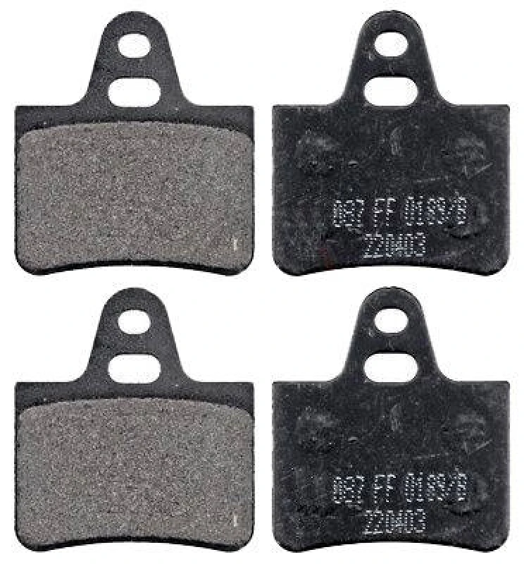 Image of A.B.S. 36070 Brake pad set without integrated wear sensor Brake Pad Set,disc brake (402)