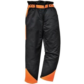 image of Portwest - CH11BKRL - sz L Oak Trousers - Black