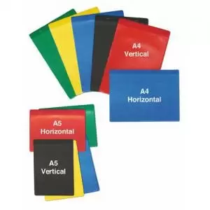 Image of Rainbow Pocket - Magnetic - Yellow - H.220 x W.310mm - A4 Vertical