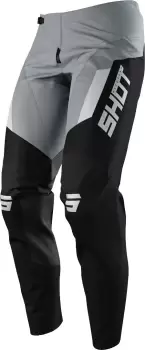 Image of Shot Contact Chase Motocross Pants, black-grey, Size 26, black-grey, Size 26