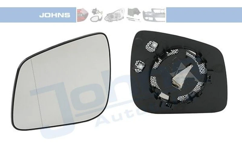 Image of Wing mirror glass JOHNS 50 52 37-82