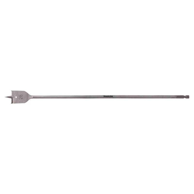Image of Makita 1/4" Hex Shank Flat Wood Drill Bit E-17516 Diameter: 28mm