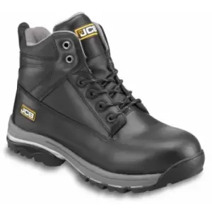 Image of JCB WORKMAX Safety Work Boots Black Steel Toecap & Midsole - Size 13