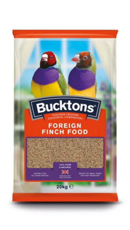 Image of Bucktons Foreign Finch Bird Food 20kg Multi unisex