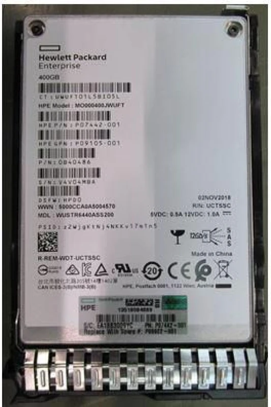 Image of HPE SSD 400G SFF SS MU SC DS