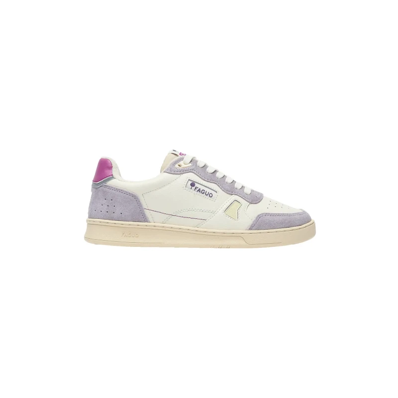Image of Faguo Womens suede leather Trainers Faguo Commute 1 Blanc Female 37