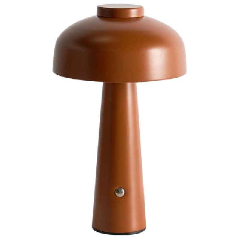 Image of Beliani Wireless LED Table Lamp Agusan With Dimmer Metal Brown