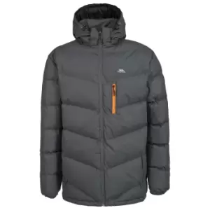 image of Trespass Mens Blustery Padded Jacket (M) (Ash)