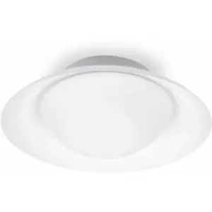 Faro Lighting - Faro Side - LED White Flush Ceiling Lamp G9