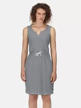 Image of Regatta Fahari Dress - Navy/White Stripe, Navy/White Stripe, Size 16, Women