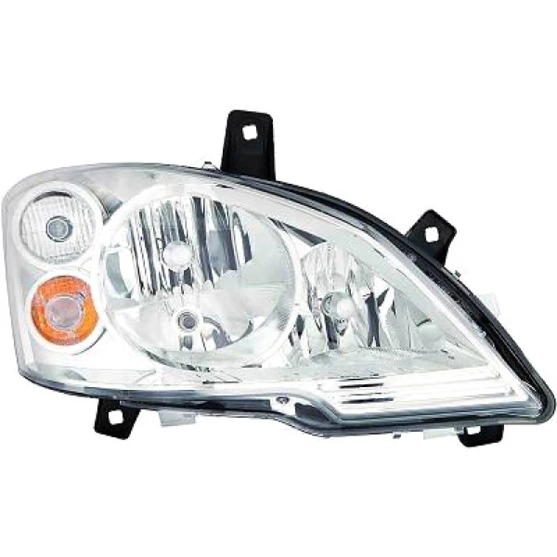 Image of DIEDERICHS 1667083 Headlights Priority Parts H7/H7/H7, Left, with bulbs, Halogen Headlight (259)