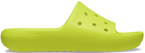 Image of Crocs Kids Classic 2.0 Slides Acidity C11