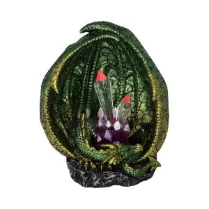 Image of Quartz Guard Dragon Crystal Light Up Figurine