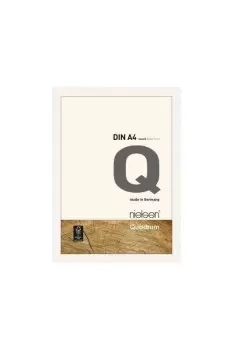 Image of Quadrum A4 Wooden Picture Frame With Protective Glass Front
